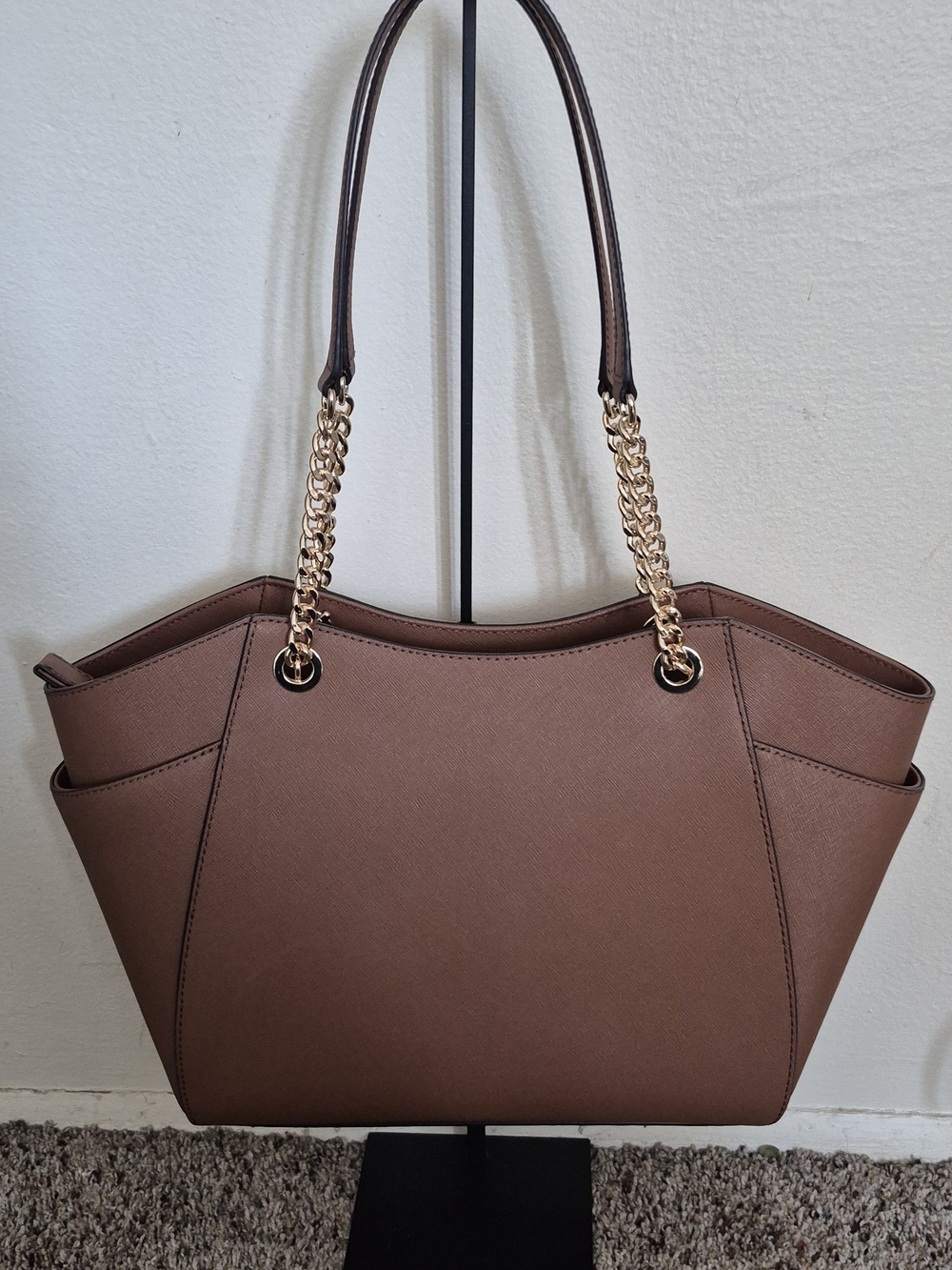 MICHAEL KORS Jet Set CHAIN-HANDLE TOTE NWT - Picture 2 of 4